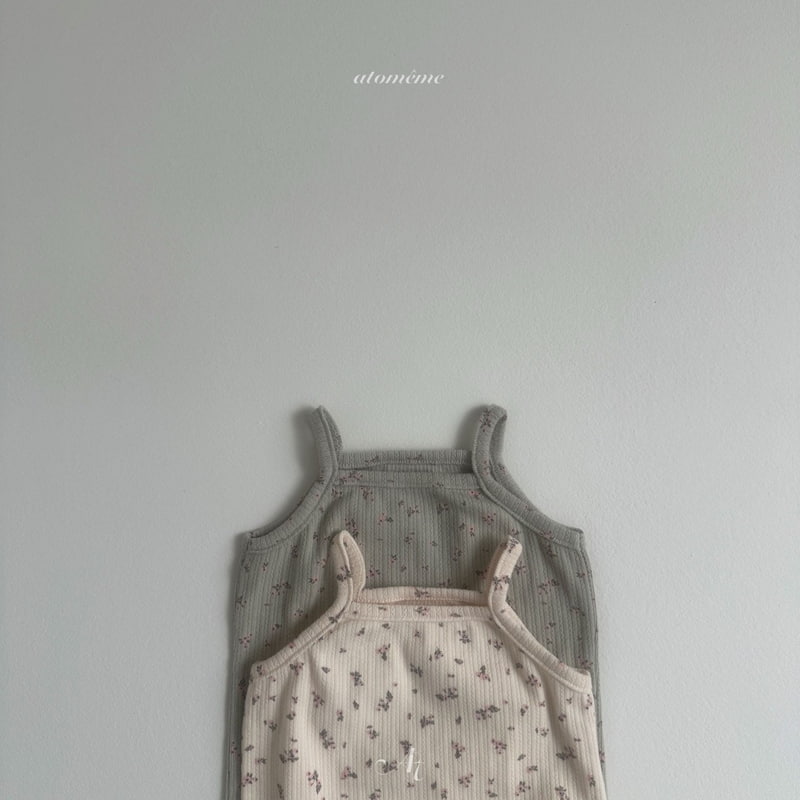 Atomeme - Korean Baby Fashion - #babyboutique - Blanc Sleeveless - 8