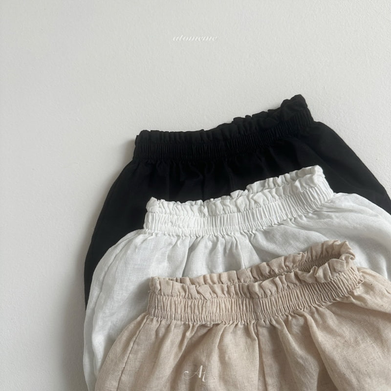 Atomeme - Korean Baby Fashion - #babyboutique - Juicy Linen Pants - 6