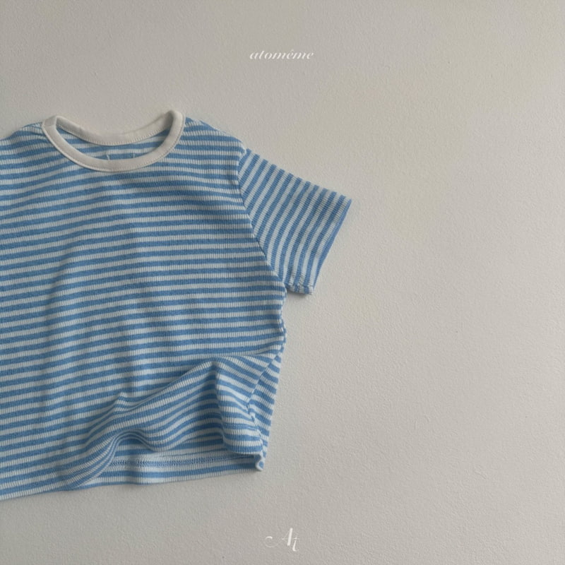 Atomeme - Korean Baby Fashion - #babyboutique - Cos Stripe Tee - 6