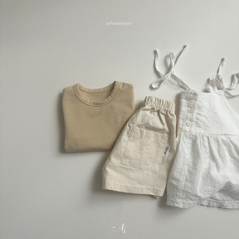Atomeme - Korean Baby Fashion - #babyboutique - Standard Embroidery Tee - 10