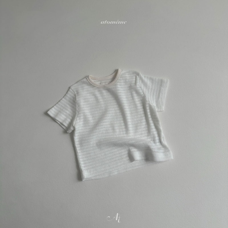 Atomeme - Korean Baby Fashion - #babyboutiqueclothing - Cos Stripe Tee - 7