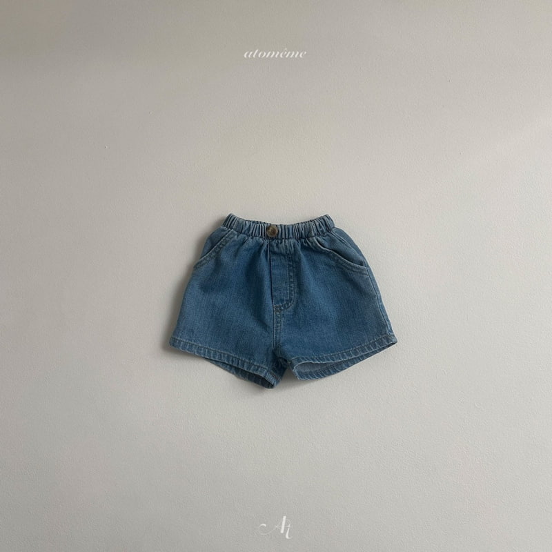 Atomeme - Korean Baby Fashion - #babyclothing - Cool Summer Denim Shorts - 5