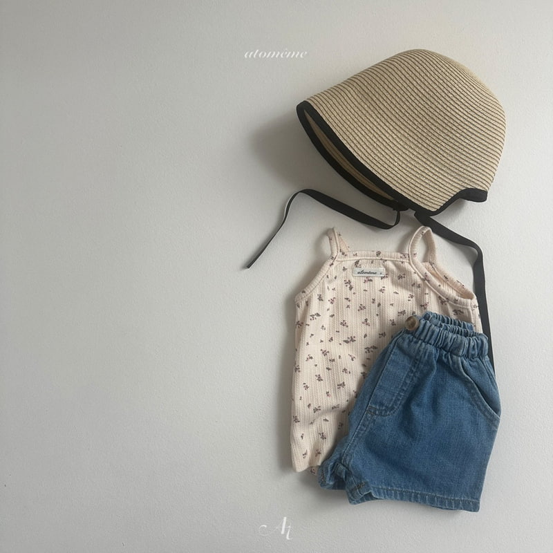 Atomeme - Korean Baby Fashion - #babyclothing - Raffia Hat - 11