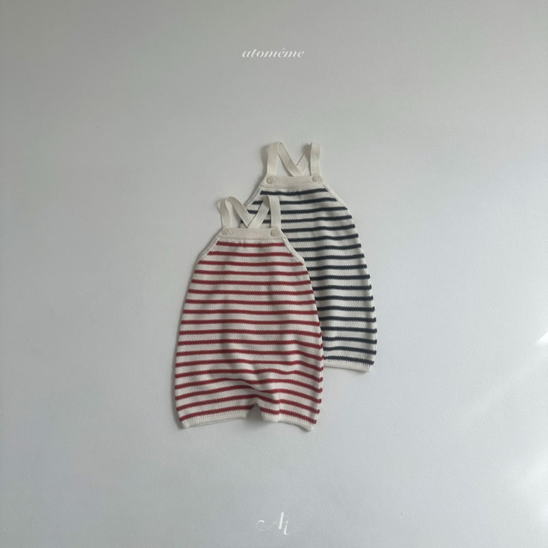 Atomeme - Korean Baby Fashion - #babyclothing - Marine Knit Suit - 3
