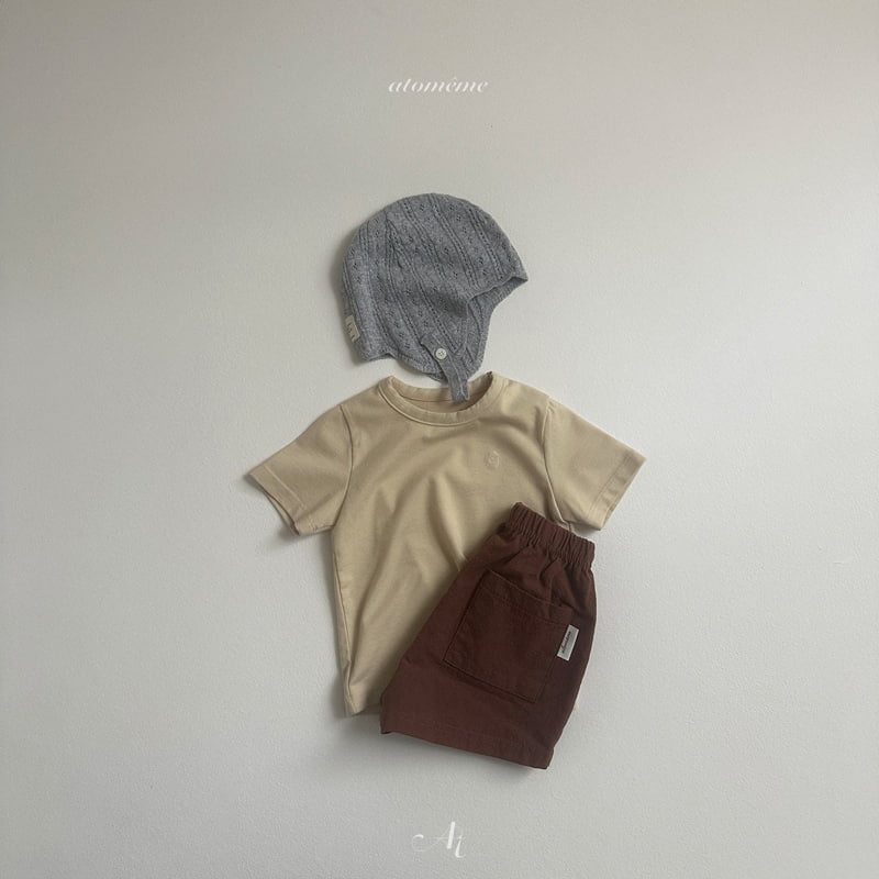 Atomeme - Korean Baby Fashion - #babyclothing - Standard Embroidery Tee - 12