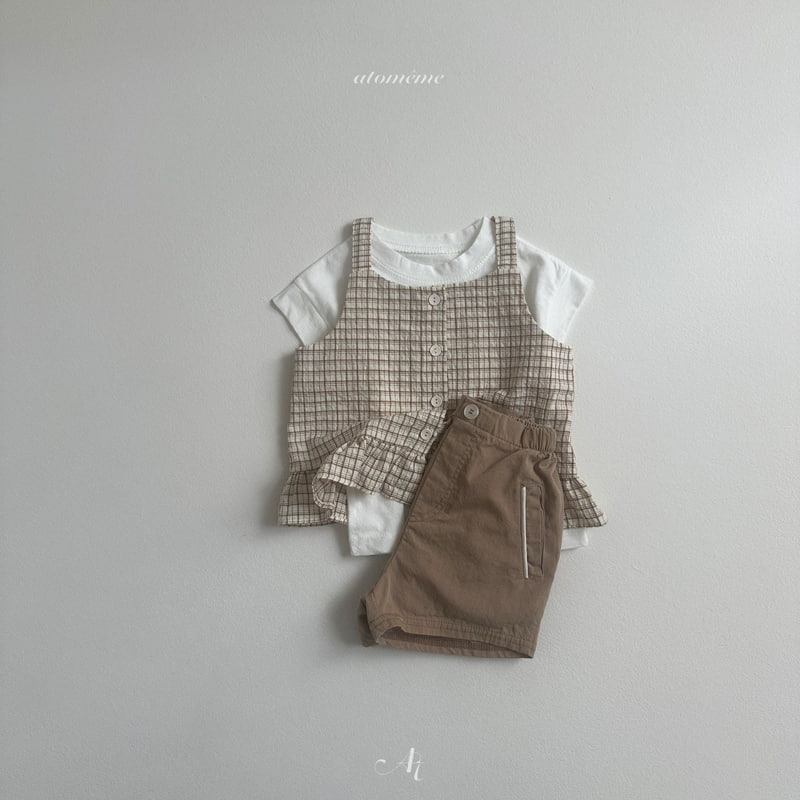Atomeme - Korean Baby Fashion - #babyclothing - Cloud Sleeveless - 11