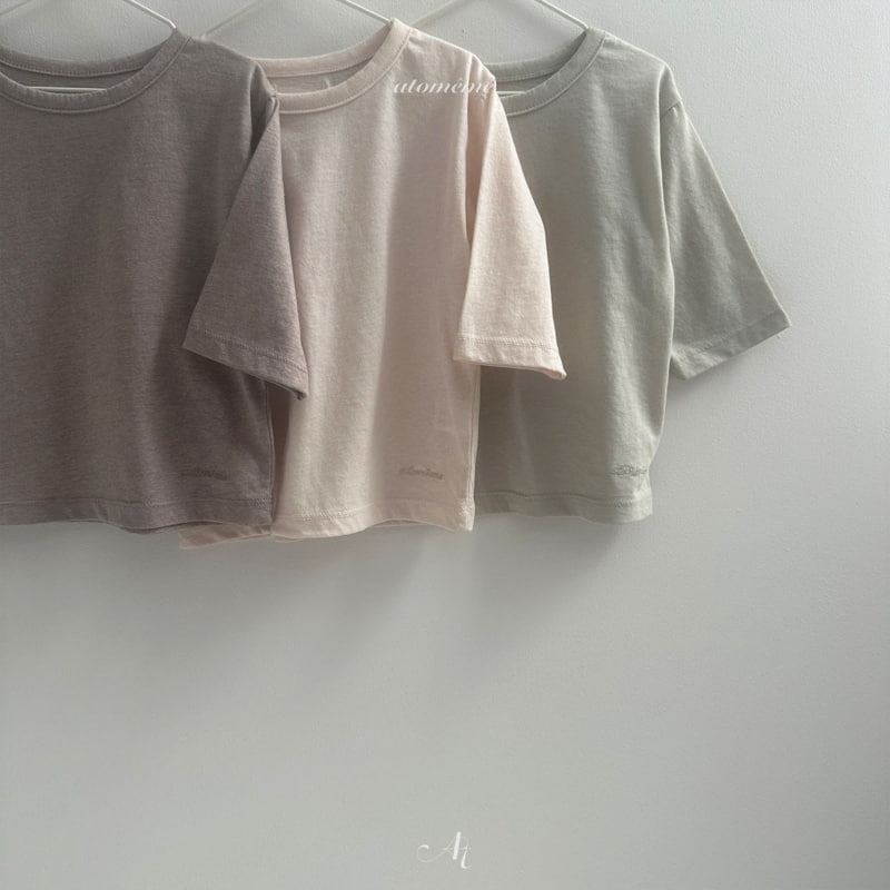 Atomeme - Korean Baby Fashion - #babyfashion - Oatmeal Tee