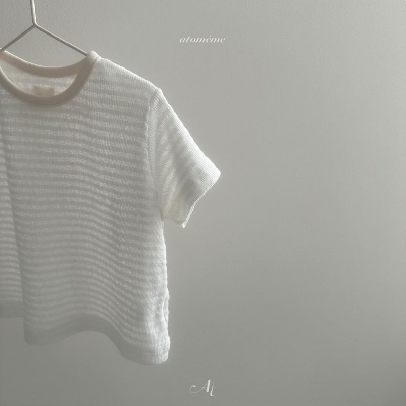 Atomeme - Korean Baby Fashion - #babyfever - Cos Stripe Tee - 10