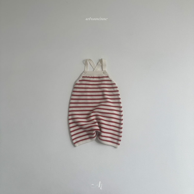 Atomeme - Korean Baby Fashion - #babyfever - Marine Knit Suit - 5