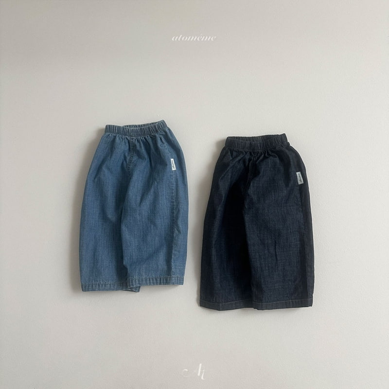 Atomeme - Korean Baby Fashion - #babygirlfashion - Ray Denim Pants
