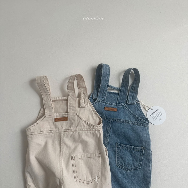 Atomeme - Korean Baby Fashion - #babylifestyle - Almond Overalls - 3