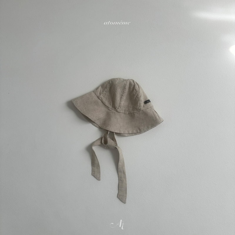 Atomeme - Korean Baby Fashion - #babylifestyle - Linen Hat - 4