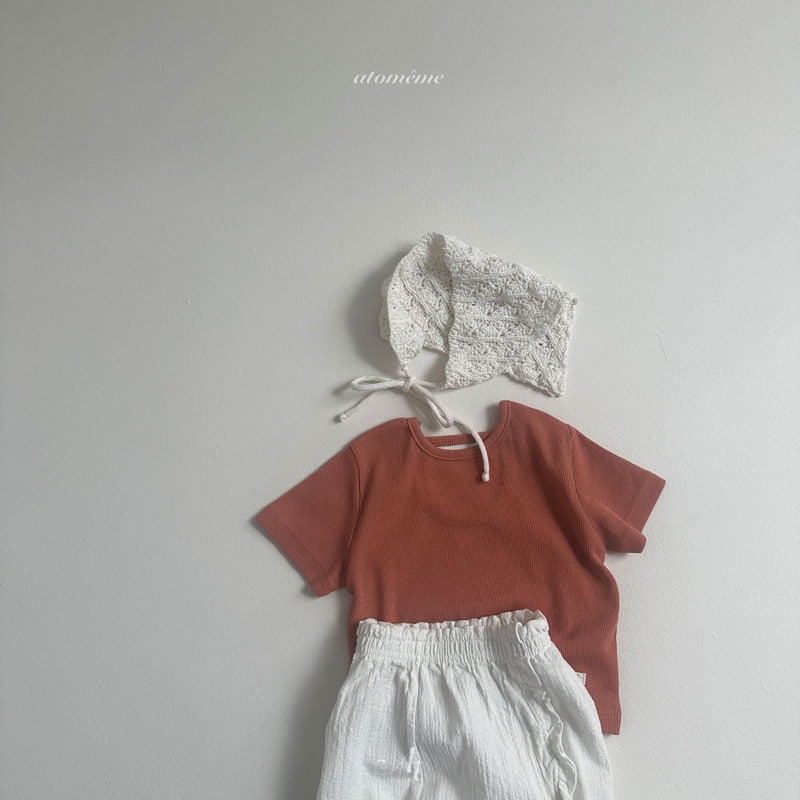 Atomeme - Korean Baby Fashion - #babyoninstagram - Frill Short Pants - 11