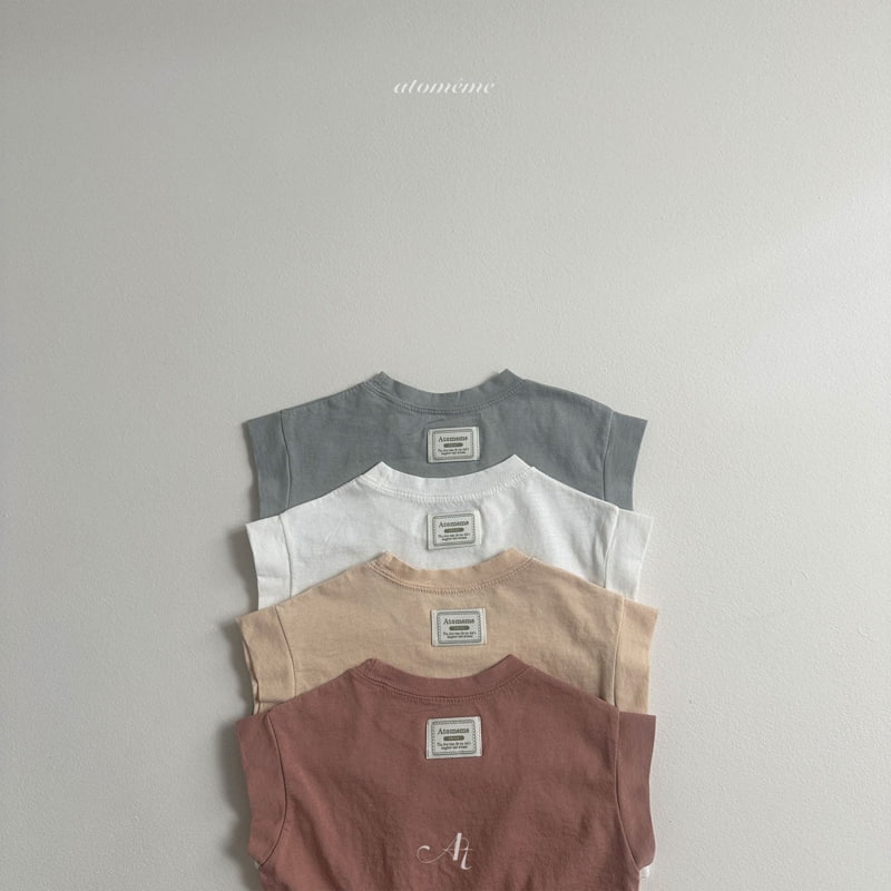 Atomeme - Korean Baby Fashion - #babyoninstagram - Cloud Sleeveless