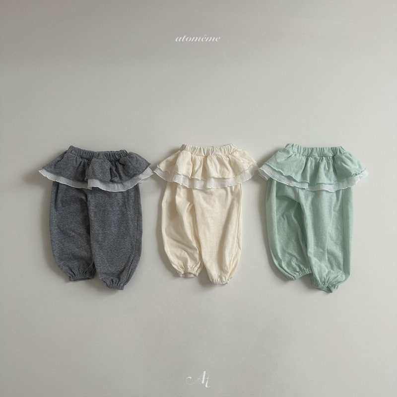 Atomeme - Korean Baby Fashion - #babyootd - Flare Jogger Pants