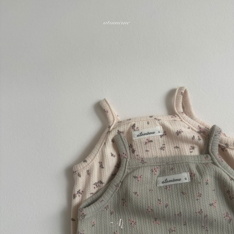 Atomeme - Korean Baby Fashion - #babyootd - Blanc Sleeveless