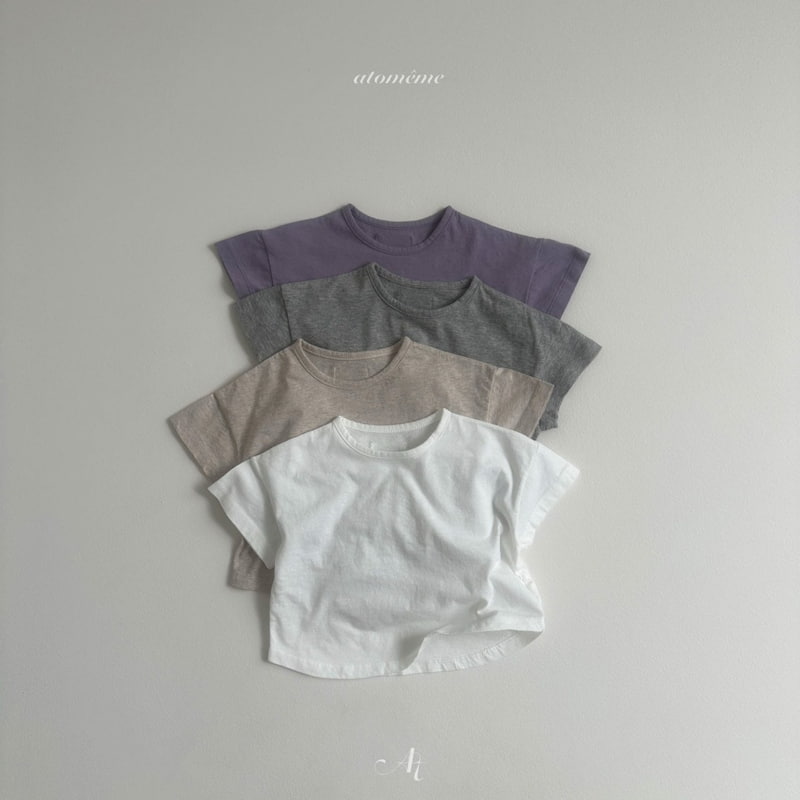 Atomeme - Korean Baby Fashion - #babyootd - Summer Basic Tee - 3