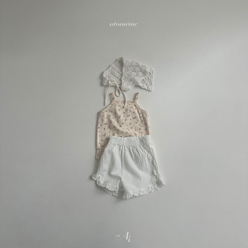 Atomeme - Korean Baby Fashion - #babyootd - Frill Short Pants - 12