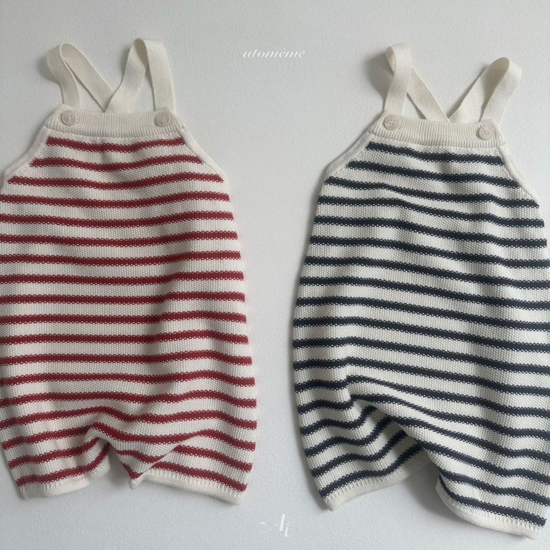 Atomeme - Korean Baby Fashion - #babyootd - Marine Knit Suit - 9