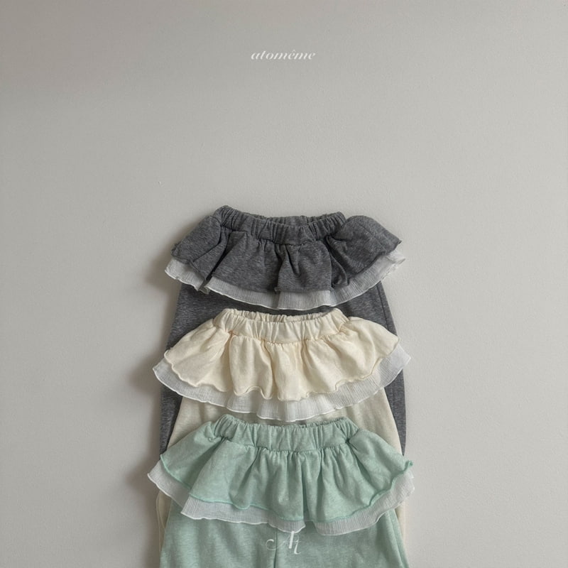 Atomeme - Korean Baby Fashion - #babyoutfit - Flare Jogger Pants - 3