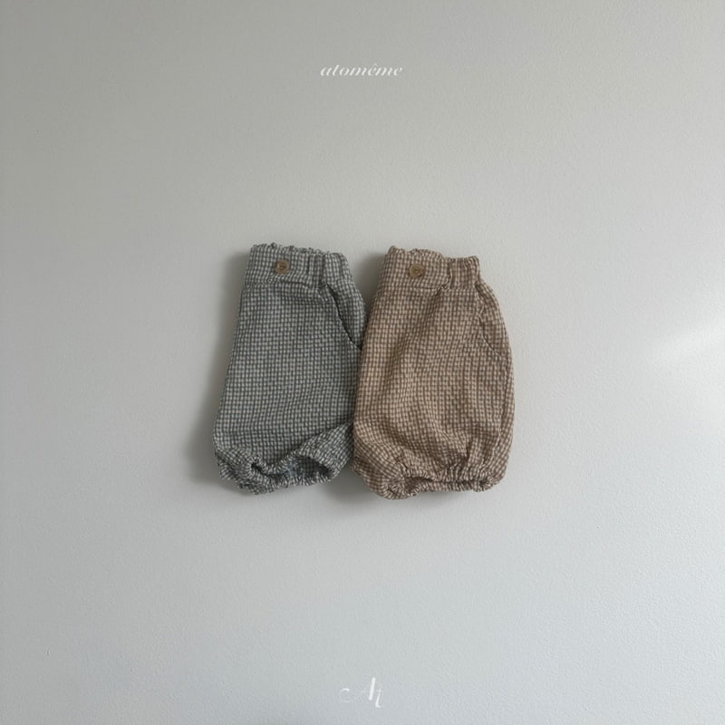 Atomeme - Korean Baby Fashion - #babyoutfit - Zimmer Check Pants