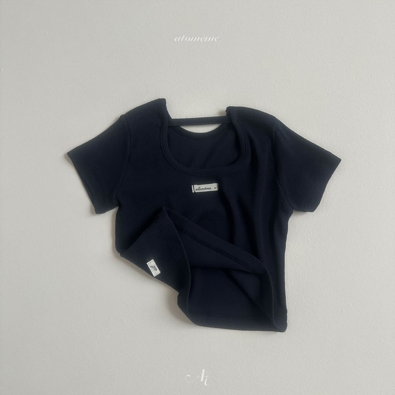 Atomeme - Korean Baby Fashion - #babyoutfit - Joy Rib Tee - 8