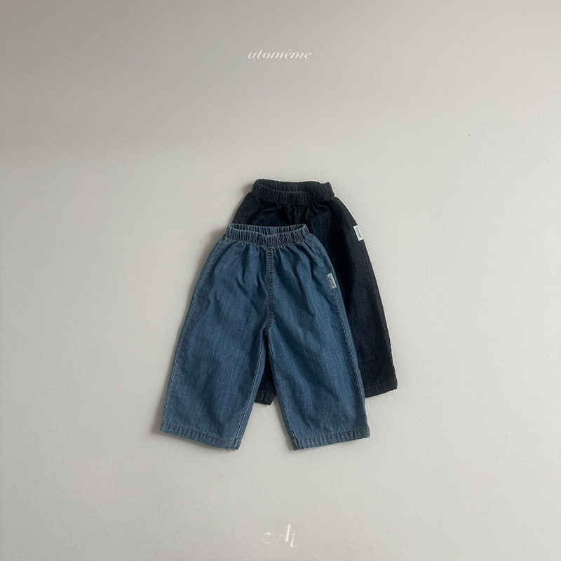 Atomeme - Korean Baby Fashion - #babyoutfit - Ray Denim Pants - 6