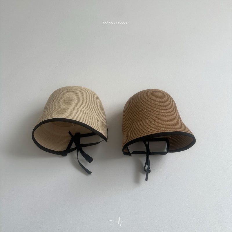 Atomeme - Korean Baby Fashion - #babyoutfit - Raffia Hat - 3