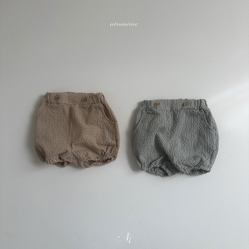 Atomeme - Korean Baby Fashion - #babywear - Zimmer Check Pants - 3
