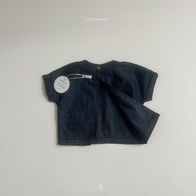 Atomeme - Korean Baby Fashion - #babywear - Denim Blouse - 7