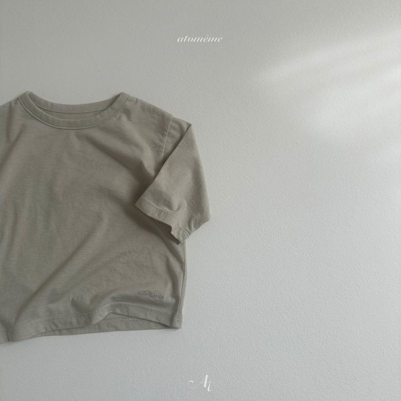 Atomeme - Korean Baby Fashion - #babywear - Oatmeal Tee - 9