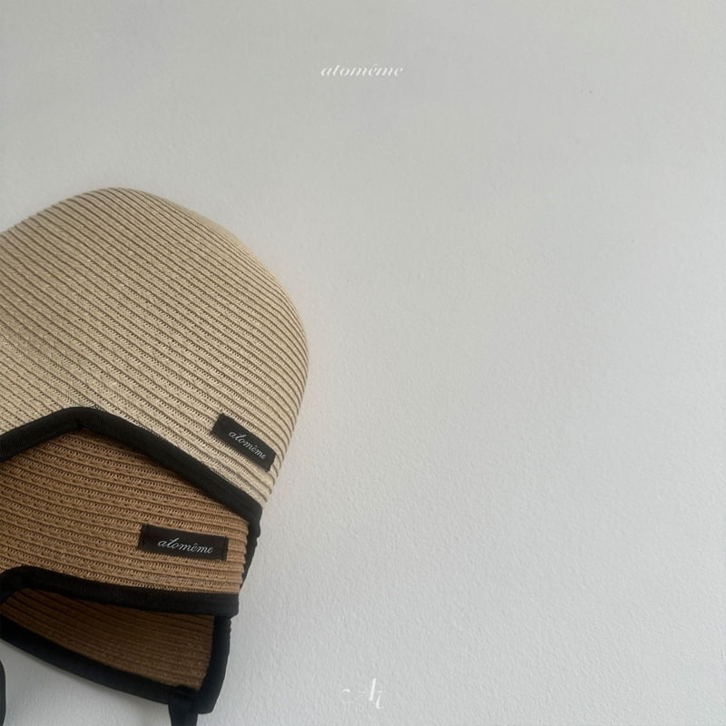 Atomeme - Korean Baby Fashion - #onlinebabyboutique - Raffia Hat - 6