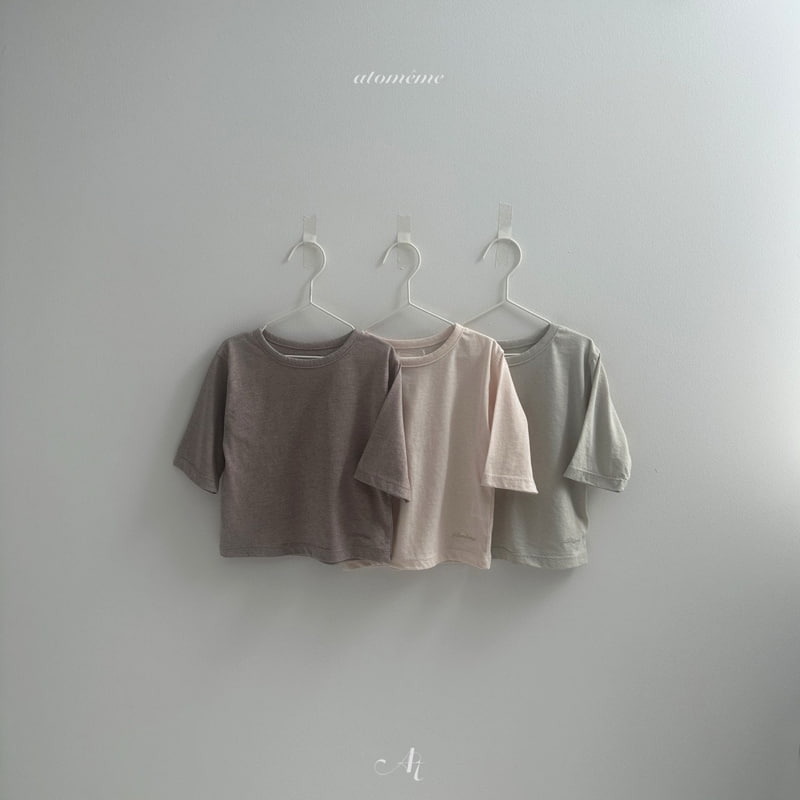 Atomeme - Korean Baby Fashion - #onlinebabyboutique - Oatmeal Tee - 10