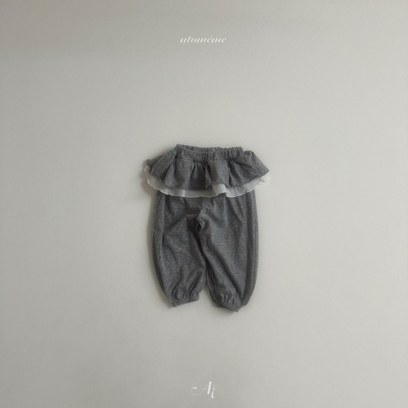 Atomeme - Korean Baby Fashion - #onlinebabyshop - Flare Jogger Pants - 6