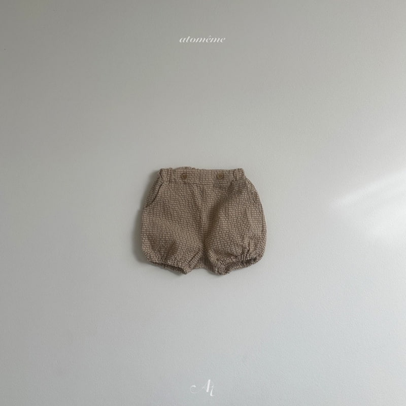 Atomeme - Korean Baby Fashion - #onlinebabyshop - Zimmer Check Pants - 5