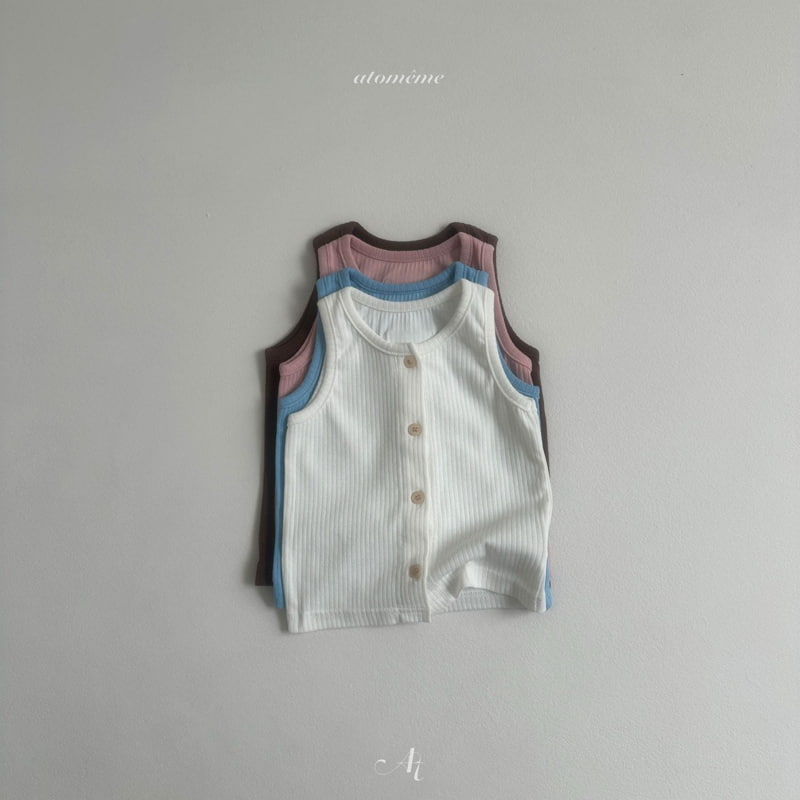 Atomeme - Korean Baby Fashion - #onlinebabyshop - Sydney Vest - 3