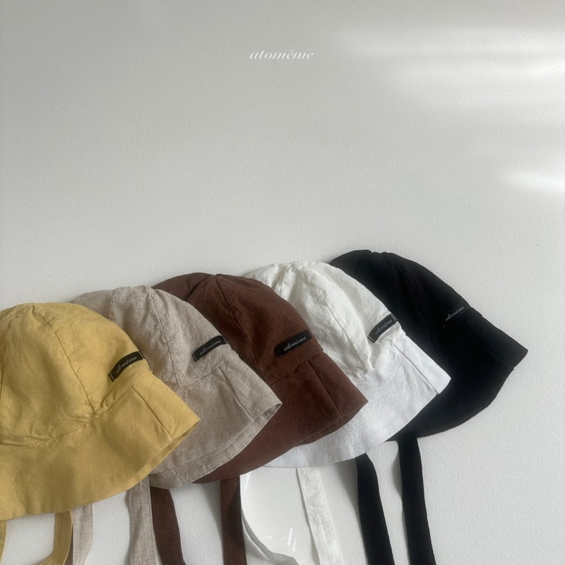Atomeme - Korean Baby Fashion - #onlinebabyshop - Linen Hat - 10