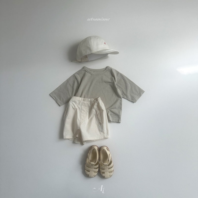 Atomeme - Korean Baby Fashion - #onlinebabyshop - Oatmeal Tee - 11