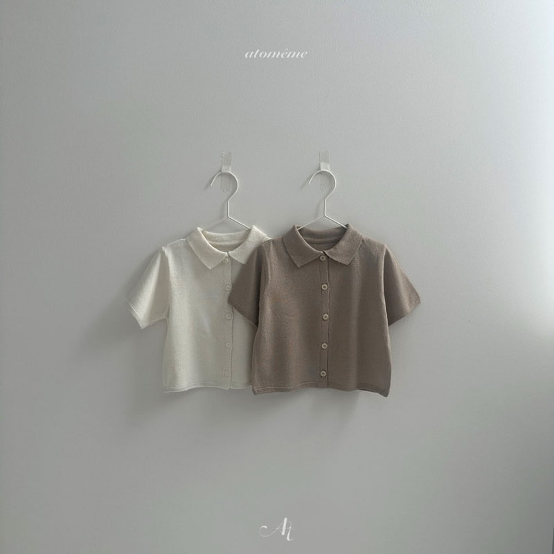 Atomeme - Korean Baby Fashion - #smilingbaby - Linen Collar Knit - 8