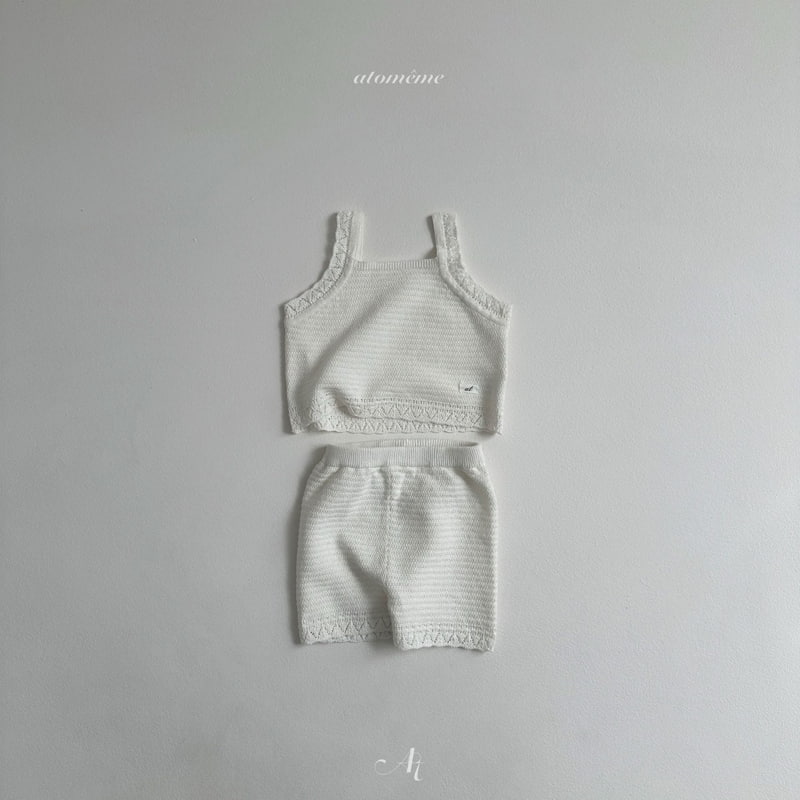 Atomeme - Korean Baby Fashion - #onlinebabyshop - Olive Knit Set-up - 4