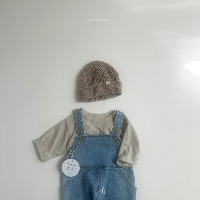 Atomeme - Korean Baby Fashion - #smilingbaby - Oatmeal Tee - 12