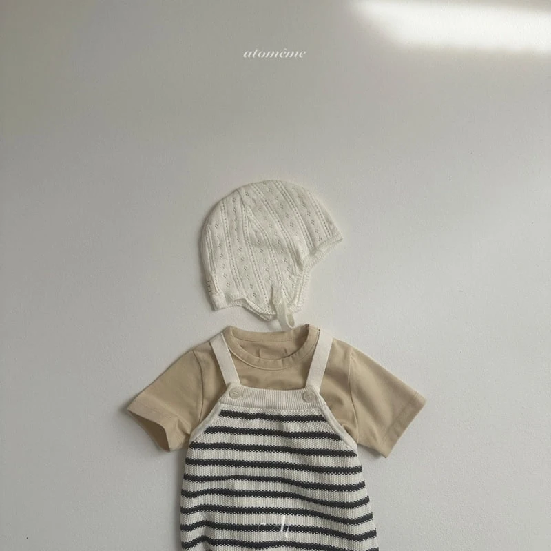 Atomeme - Korean Baby Fashion - #smilingbaby - Standard Embroidery Tee - 9