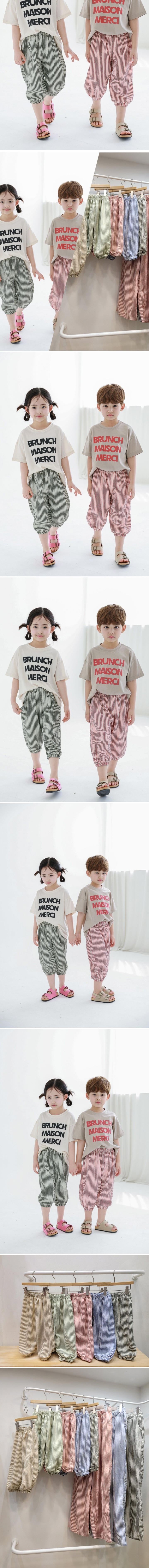 Atree - Korean Children Fashion - #discoveringself - Stripe Pants