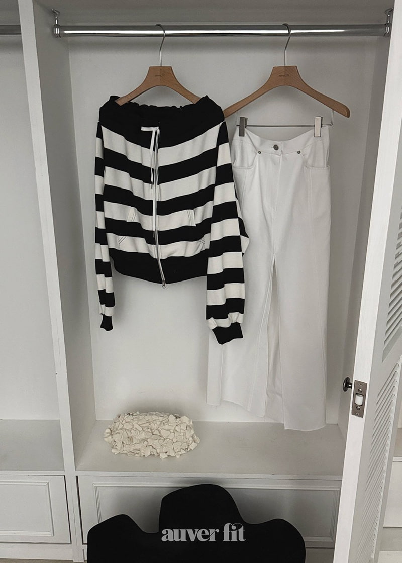 Auver_Fit - Korean Women Fashion - #momslook - Slit Long Skirt - 5