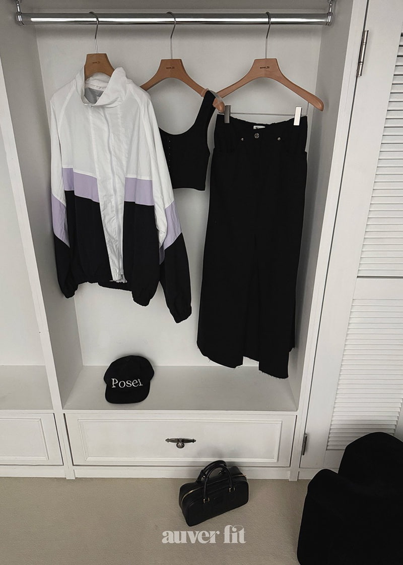 Auver_Fit - Korean Women Fashion - #momslook - Slit Long Skirt - 9