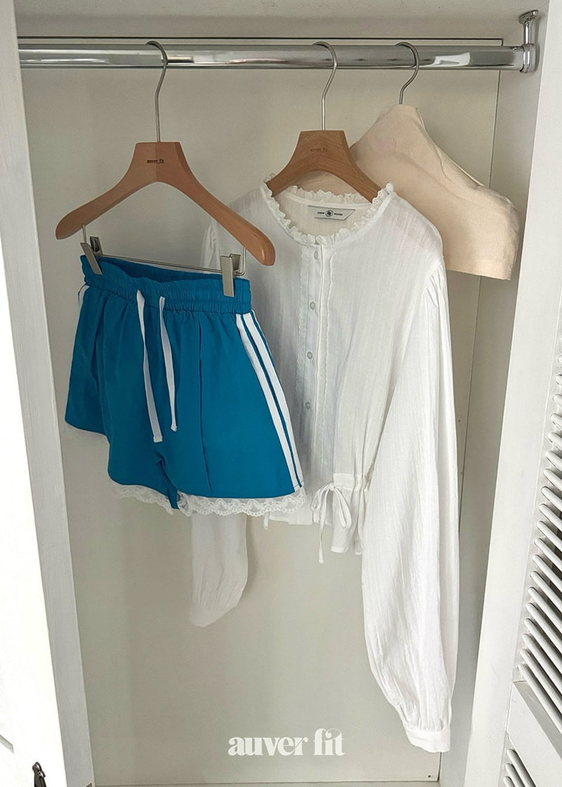 Auver_Fit - Korean Women Fashion - #momslook - Vivi Open Blouse - 2
