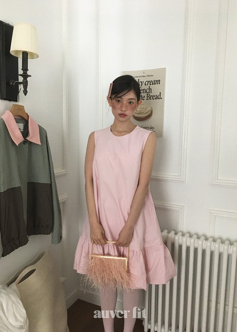 Auver_Fit - Korean Women Fashion - #pursuepretty - Vintage Unbalance One-piece