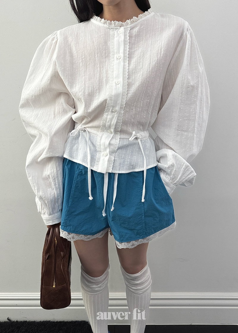 Auver_Fit - Korean Women Fashion - #womensfashion - Vivi Open Blouse
