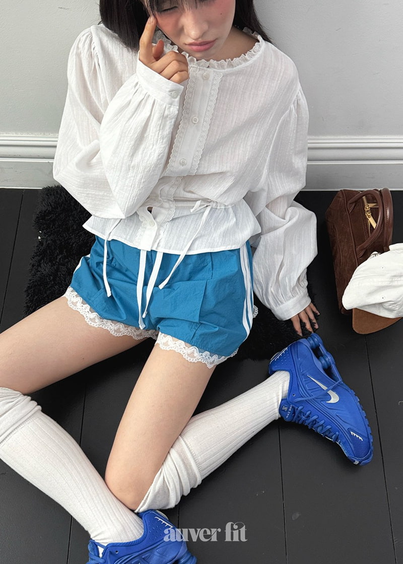 Auver_Fit - Korean Women Fashion - #womensfashion - Vivi Open Blouse - 3