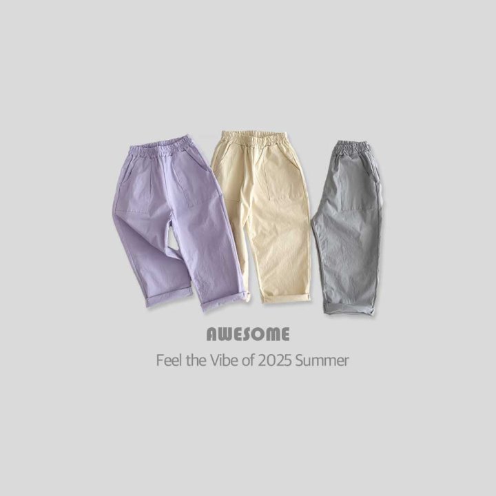 Awesome Bebe - Korean Children Fashion - #Kfashion4kids - Tapered Span Pants